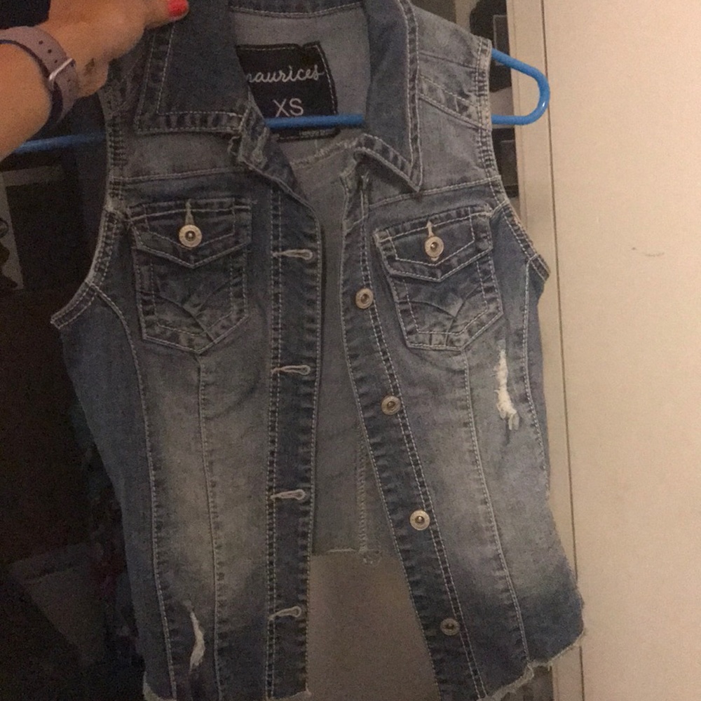 Blue Jean Vest